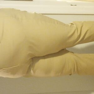 Lane Bryant Elastic Waist Khaki Capri 20, Khaki